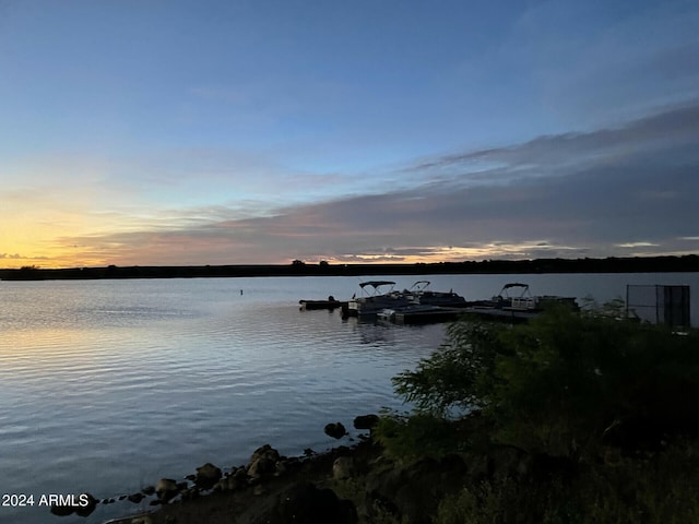 8358 Silver Creek Dr, Show Low, AZ 85901 - water view with a dock
