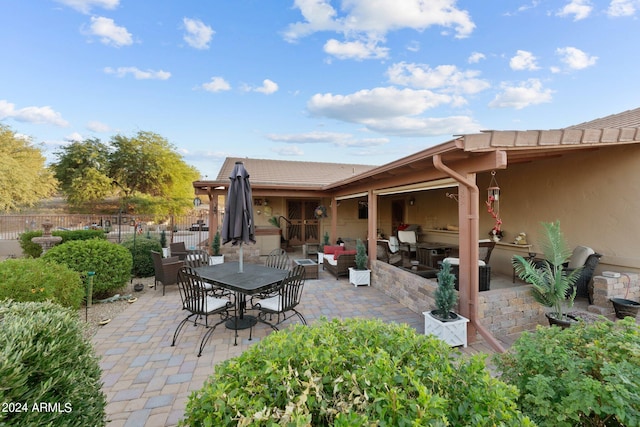 view of patio / terrace