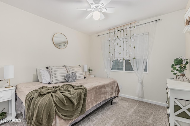 51 N Rush St, Chandler, AZ 85226 - carpeted bedroom with baseboards and a ceiling fan