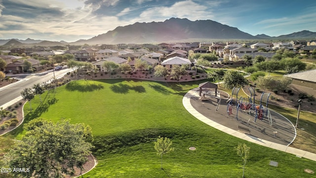 2597 E Hickory St, Gilbert, AZ 85298 - view of property's community with a residential view and a mountain view