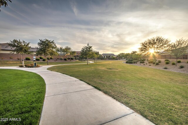 2597 E Hickory St, Gilbert, AZ 85298 - view of home's community with a lawn