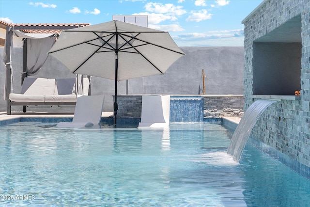 view of pool