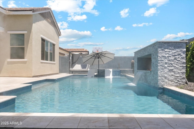 view of pool