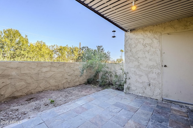 view of patio