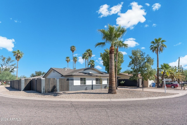 view of ranch-style home