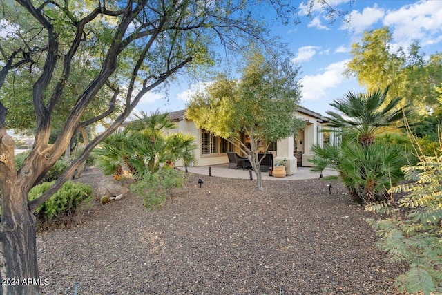 exterior space with a patio area