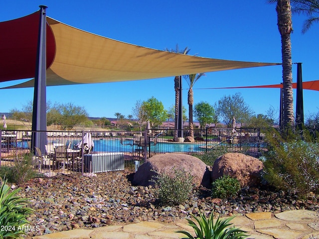 view of swimming pool