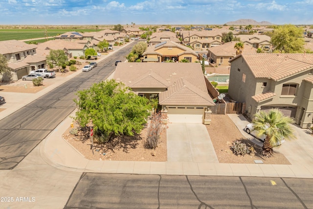 44574 W High Desert Trl, Maricopa, AZ 85139 - bird's eye view with a residential view