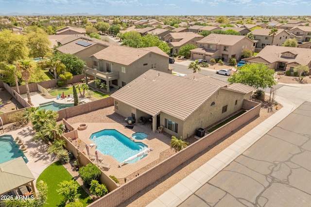 44574 W High Desert Trl, Maricopa, AZ 85139 - bird's eye view featuring a residential view