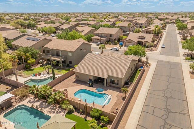 44574 W High Desert Trl, Maricopa, AZ 85139 - drone / aerial view featuring a residential view