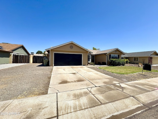 6419 W Monte Cristo Ave, Glendale, AZ 85306 - ranch-style house with a garage and driveway