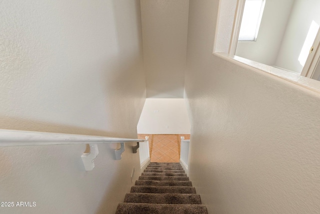 view of staircase