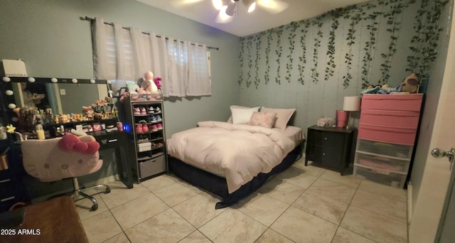 417 N 38th Ave, Phoenix, AZ 85009 - bedroom featuring light tile patterned floors