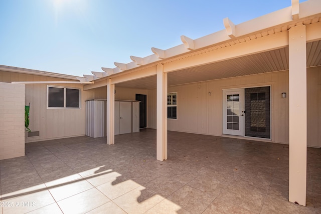 view of patio