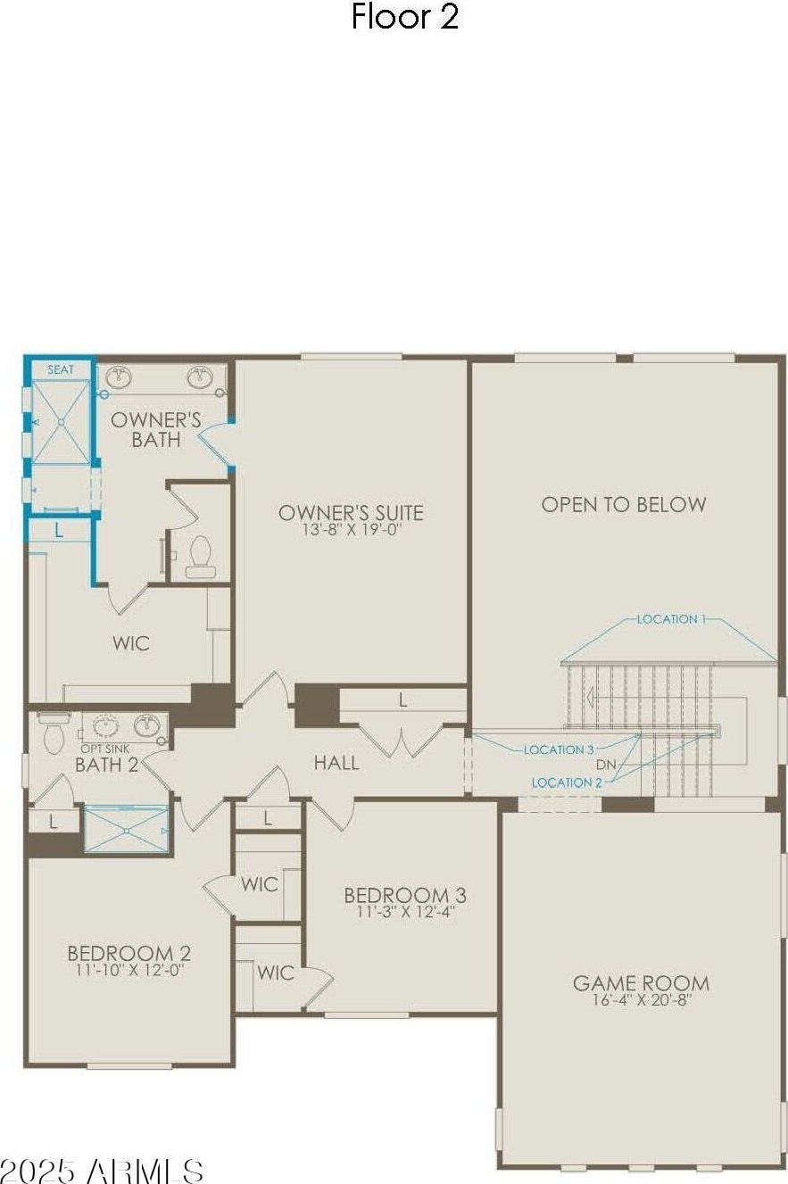 7131 W Oberlin Way, Peoria, AZ 85383 - view of home floor plan
