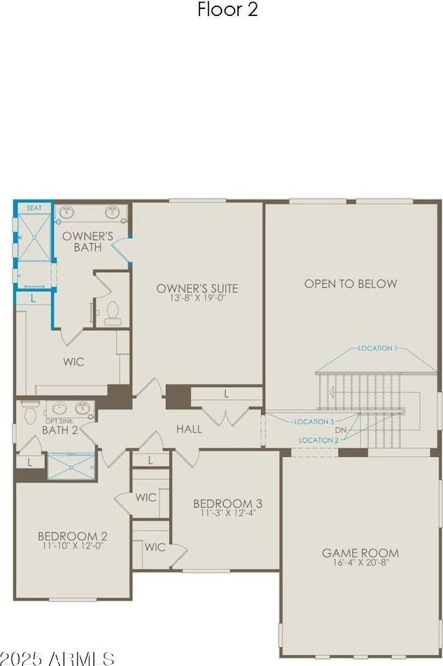 7131 W Oberlin Way, Peoria, AZ 85383 - view of home floor plan