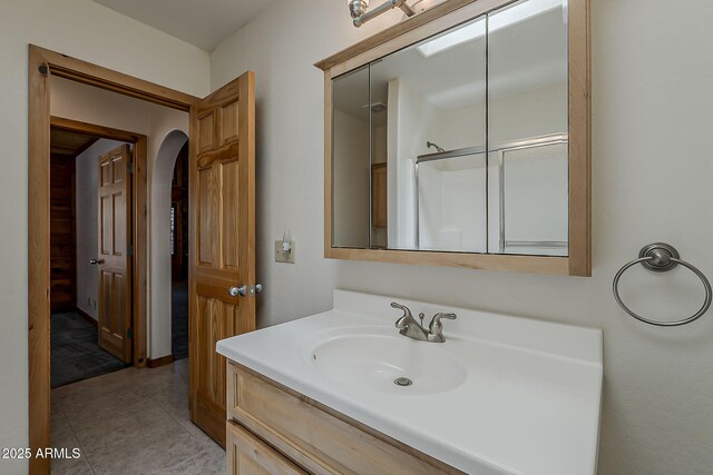 2793 Canyon Ridge Rd, Overgaard, AZ 85933 - bathroom featuring tile patterned floors and vanity