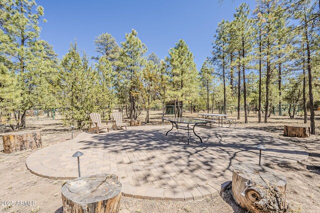 2793 Canyon Ridge Rd, Overgaard, AZ 85933 - view of patio