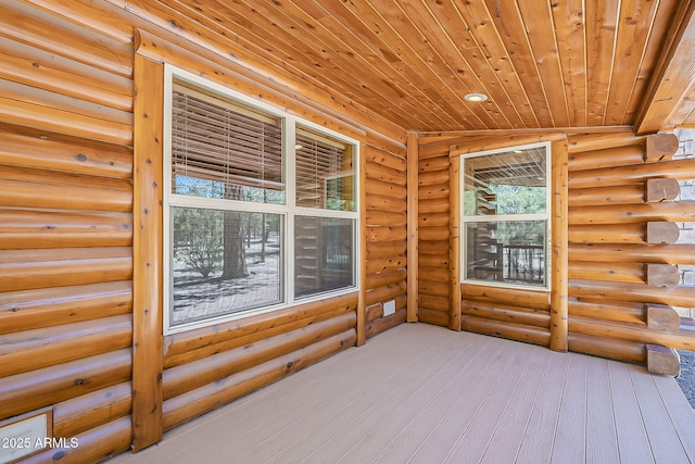 2793 Canyon Ridge Rd, Overgaard, AZ 85933 - unfurnished sunroom with a sauna
