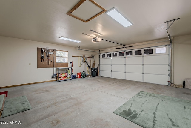 2793 Canyon Ridge Rd, Overgaard, AZ 85933 - garage featuring a garage door opener
