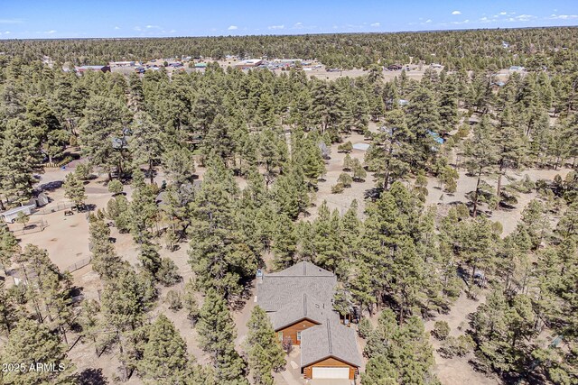 2793 Canyon Ridge Rd, Overgaard, AZ 85933 - bird's eye view featuring a wooded view