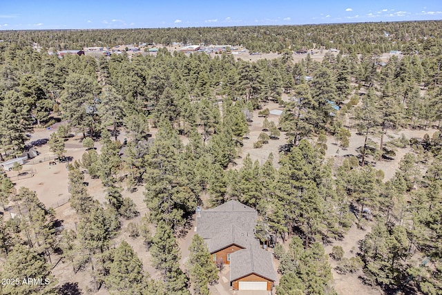 2793 Canyon Ridge Rd, Overgaard, AZ 85933 - bird's eye view featuring a wooded view