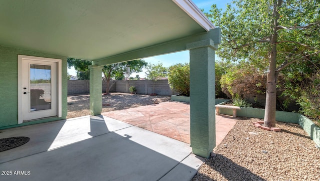 5153 W Topeka Dr, Glendale, AZ 85308 - view of patio / terrace featuring a fenced backyard