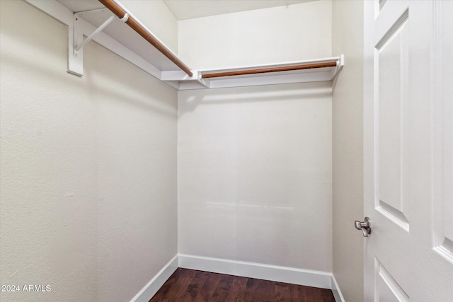 750 E Northern Ave Unit 1089, Phoenix, AZ 85020 - walk in closet with dark wood-style floors