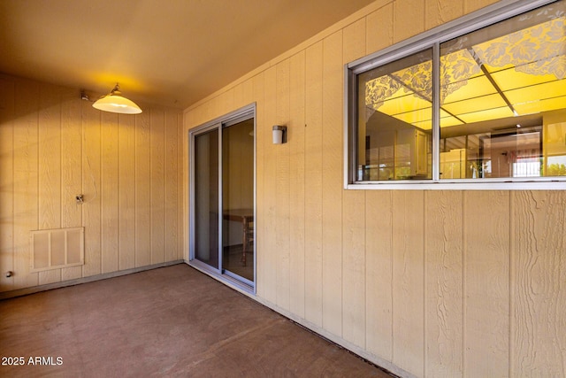 view of patio / terrace with visible vents