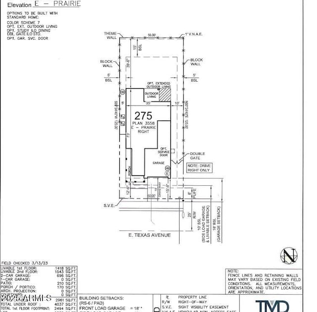 10921 E Texas Ave, Mesa, AZ 85212 - view of home floor plan