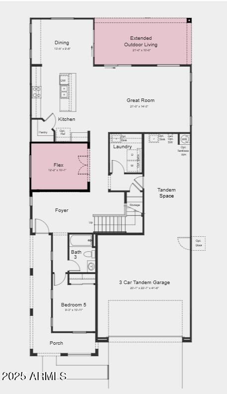 10921 E Texas Ave, Mesa, AZ 85212 - view of floor plan / room layout