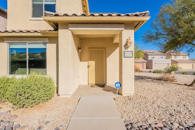 view of property entrance