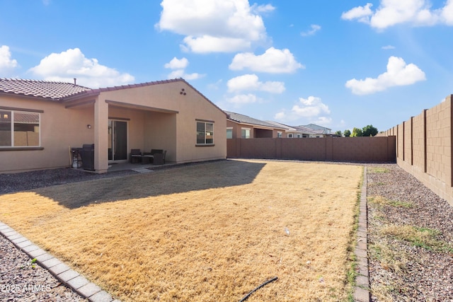 view of rear view of property