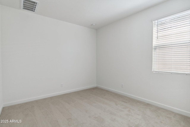 carpeted empty room featuring a wealth of natural light