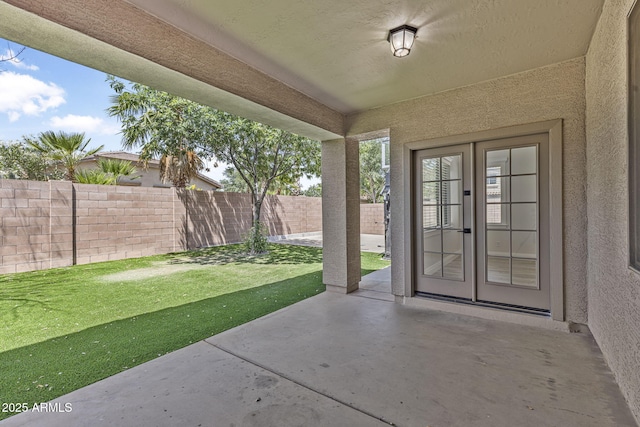 18998 E Lark Dr, Queen Creek, AZ 85142 - view of patio featuring french doors