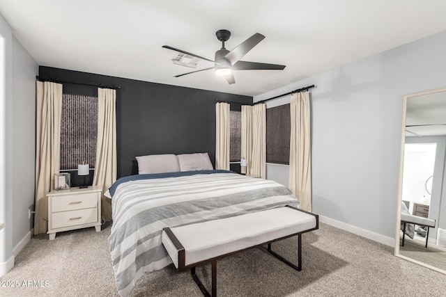 25210 N 40th Ave, Phoenix, AZ 85083 - bedroom featuring light carpet and a ceiling fan