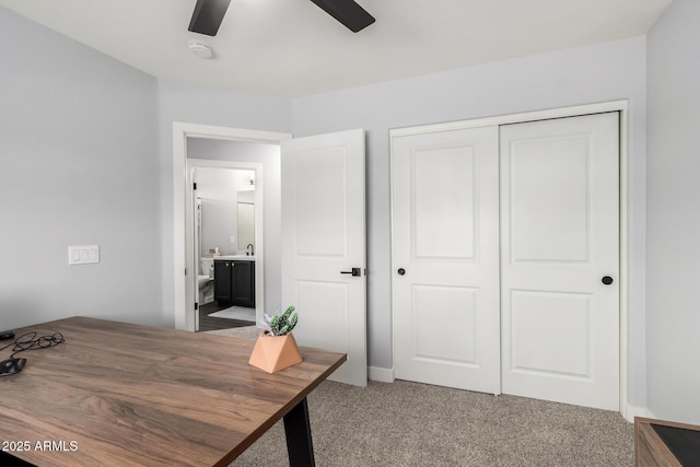 25210 N 40th Ave, Phoenix, AZ 85083 - carpeted office featuring ceiling fan