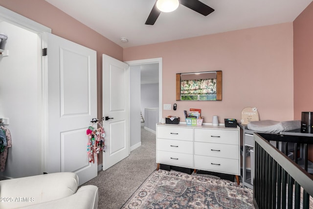25210 N 40th Ave, Phoenix, AZ 85083 - carpeted bedroom featuring ceiling fan and baseboards