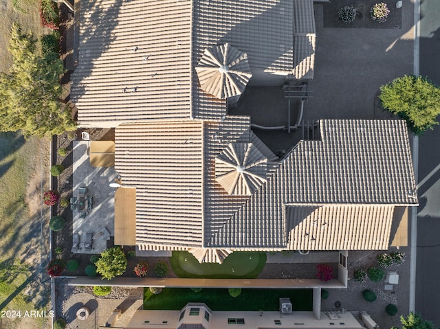 drone / aerial view