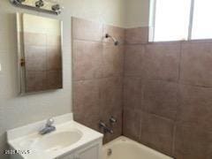 104 N Casa Grande Ave, Casa Grande, AZ 85122 - full bathroom featuring vanity and shower / tub combination