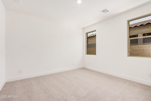 19354 S 212th Pl, Queen Creek, AZ 85142 - spare room with carpet flooring and recessed lighting