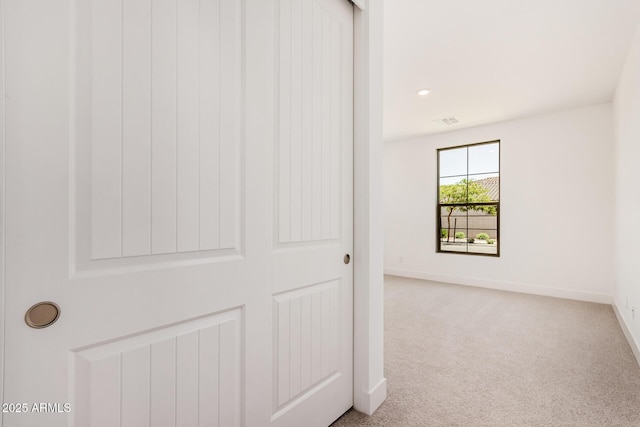 19354 S 212th Pl, Queen Creek, AZ 85142 - corridor with baseboards and light carpet
