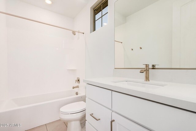 19354 S 212th Pl, Queen Creek, AZ 85142 - full bathroom featuring vanity, shower / bathtub combination, and tile patterned floors
