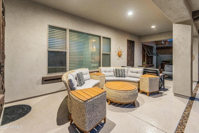 view of living room