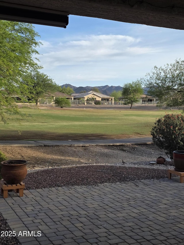 22508 W Antelope Trl, Buckeye, AZ 85326 - view of community with a mountain view and a yard