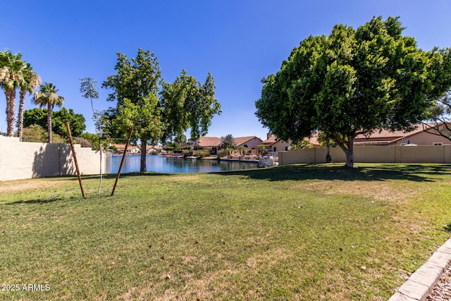 319 N Riata St, Gilbert, AZ 85234 - view of yard with a water view and a residential view
