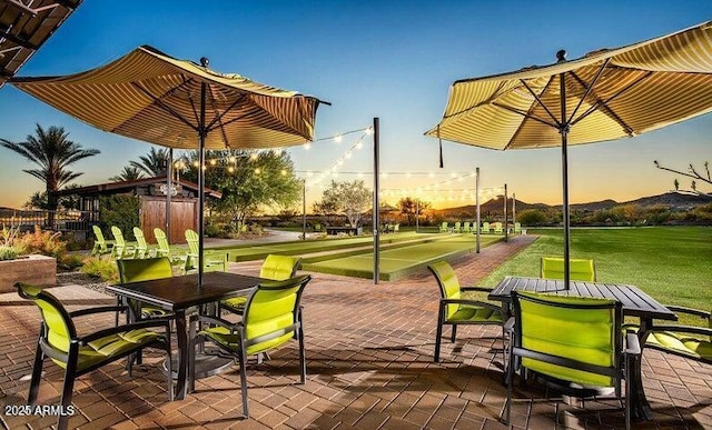 28831 N 128th Dr, Peoria, AZ 85383 - view of home's community with outdoor dining space and a yard