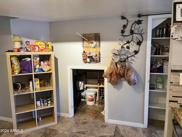 view of pantry