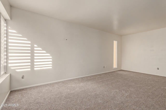 unfurnished room with carpet