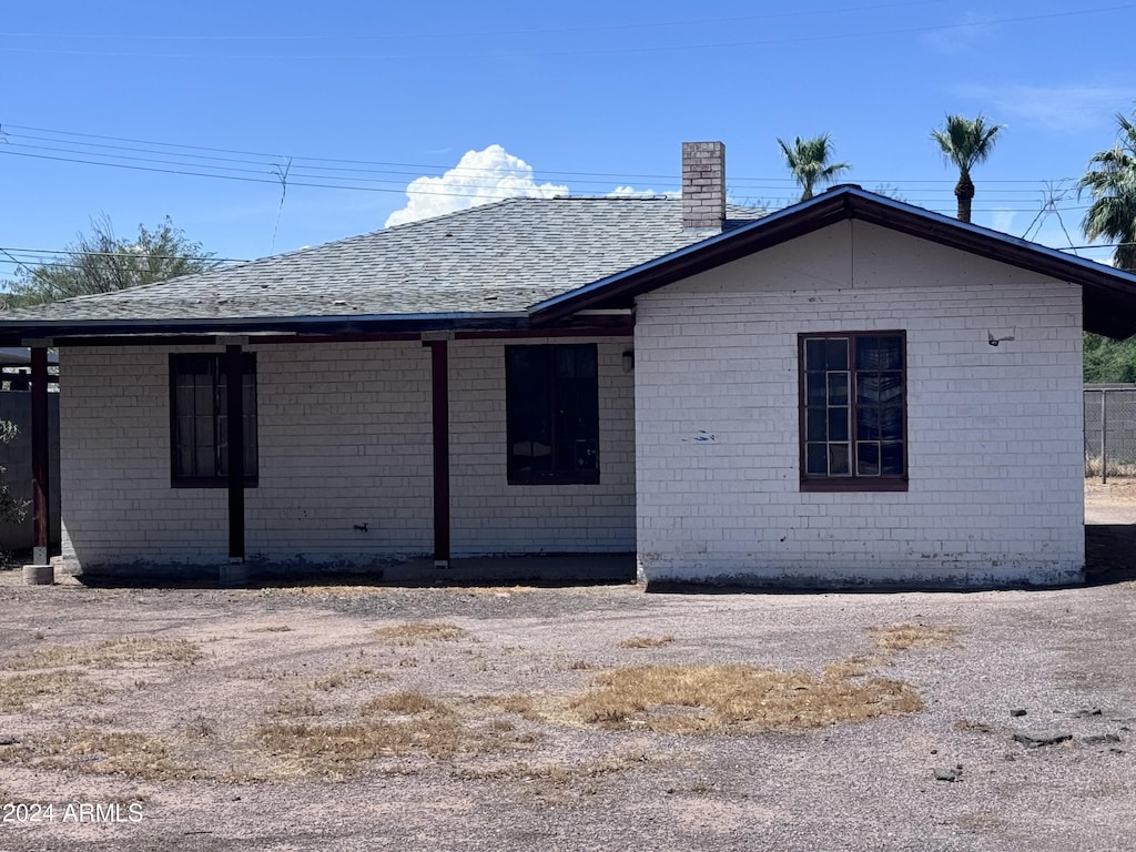 view of back of house